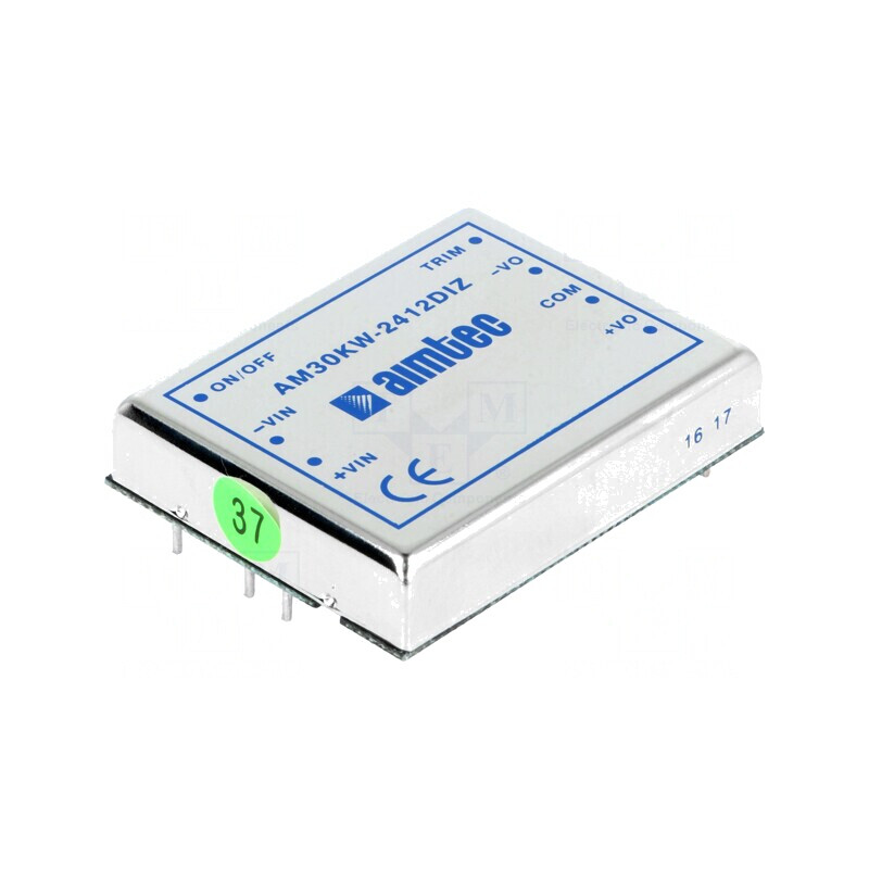 Convertor DC/DC 30W, Intrare 9-36V, Ieșire 12V/-12V | Electronic-mag.ro | Componente Electronice
