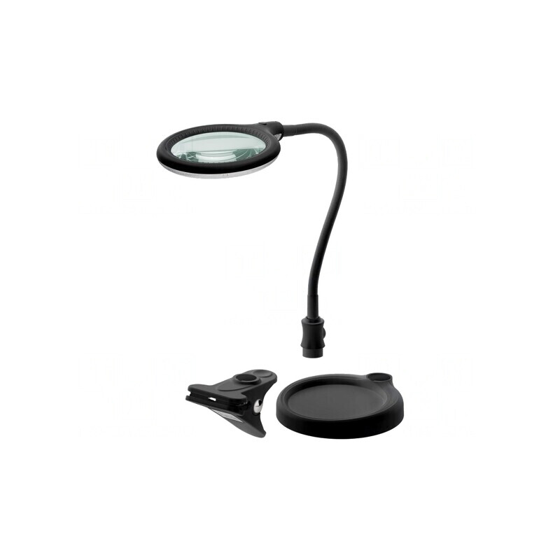 Lupă de Masă cu LED 3dpt 100mm 6W 6500K | Electronic-mag.ro | Componente Electronice