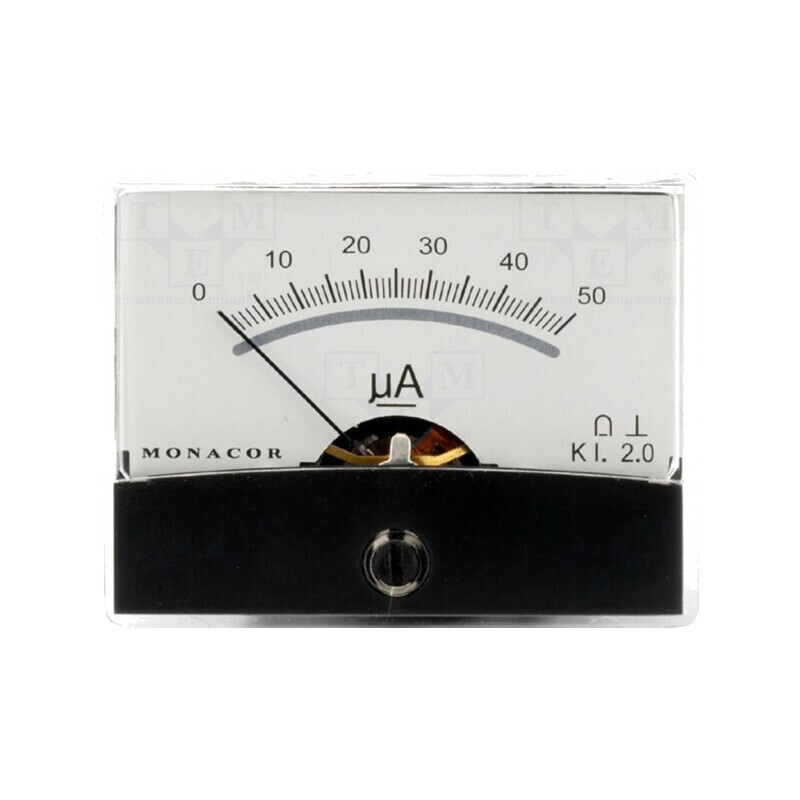 Ampermetru Digital Panou 0-50uA Clasa 2 6.5kΩ | Electronic-mag.ro | Componente Electronice Ampermetru Digital Panou 0-50uA Clasa 2 6.5kΩ | Electronic-mag.ro | Componente Electronice
