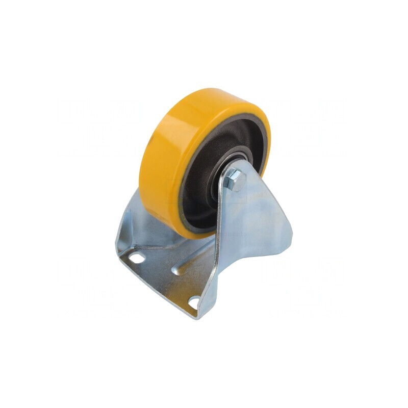 Roată de Transport 125mm 400kg Rigidă | Electronic-mag.ro | Componente Electronice