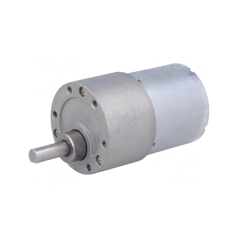 Motor DC cu Transmisie 12V 5,5A Ax Crestat 50:1 Metal Gearmotor | Electronic-mag.ro | Componente Electronice