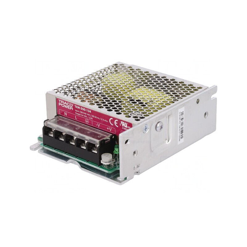 Alimentator Pulsatoriu Modular 50W 24VDC 2.2A | Electronic-mag.ro | Componente Electronice