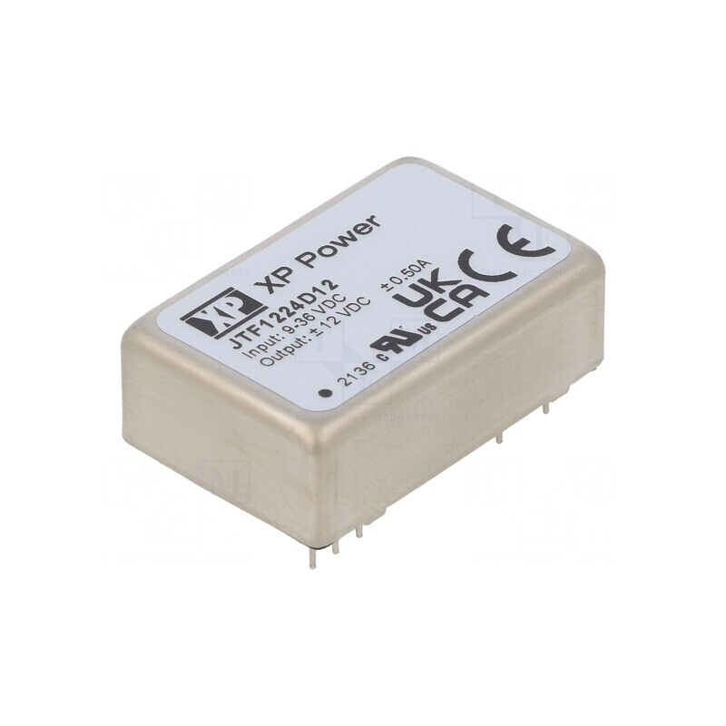 Convertor DC/DC 12W 9-36V la 12V și -12V THT | Electronic-mag.ro | Componente Electronice