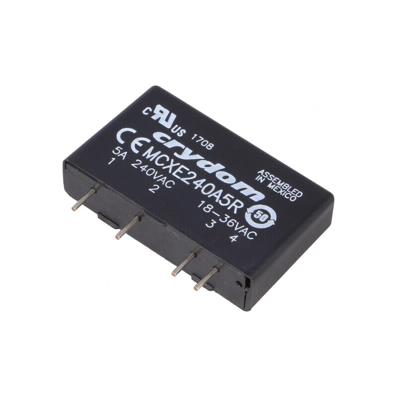 Releu Semiconductor 1-Fazat 5A 12-280VAC | Electronic-mag.ro | Componente Electronice