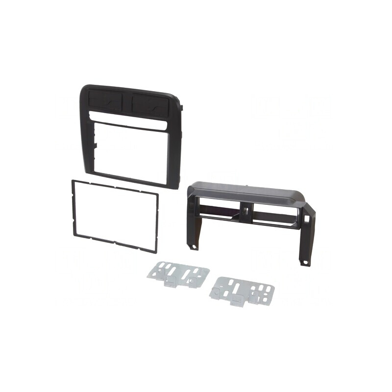 Cadru radio 2 DIN Fiat negru | Electronic-mag.ro | Componente Electronice