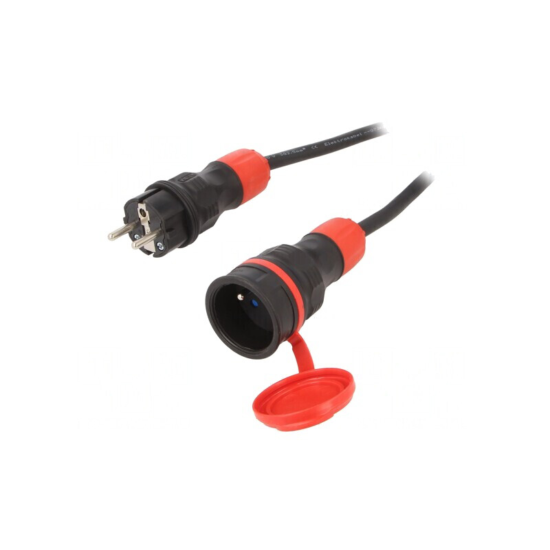 Prelungitor alimentare 15m negru 16A | Electronic-mag.ro | Componente Electronice