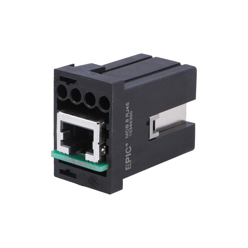 Conector Industrial Ethernet EPIC MCB 8 RJ45 | Electronic-mag.ro | Componente Electronice