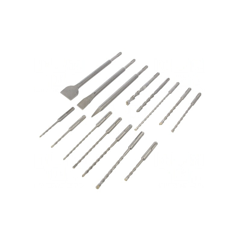 Set Burghie Beton și Daltă - 3 Piese | Electronic-mag.ro | Componente Electronice