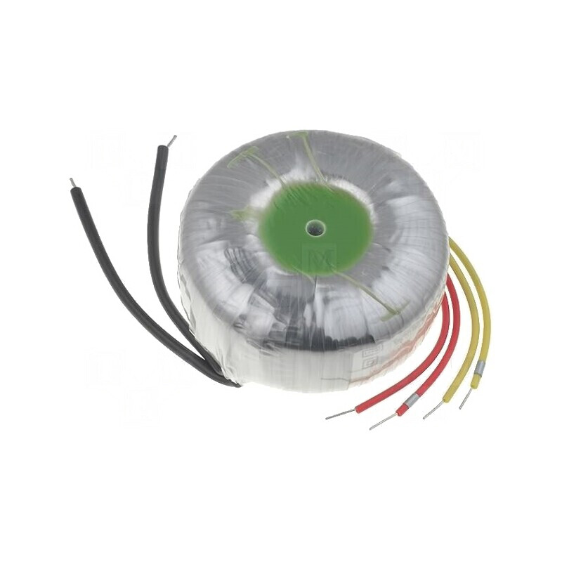 Transformator toroidal 80VA 230V 12V 6.66A cu cabluri | Electronic-mag.ro | Componente Electronice