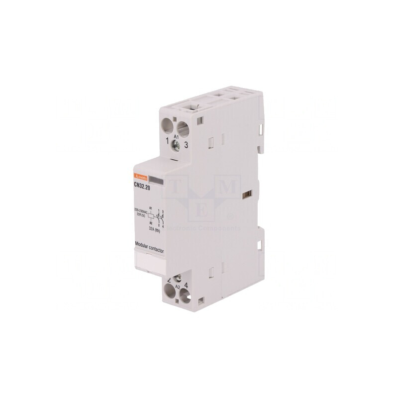 Contactor 2-pol 32A 220-230V AC/DC | Electronic-mag.ro | Componente Electronice