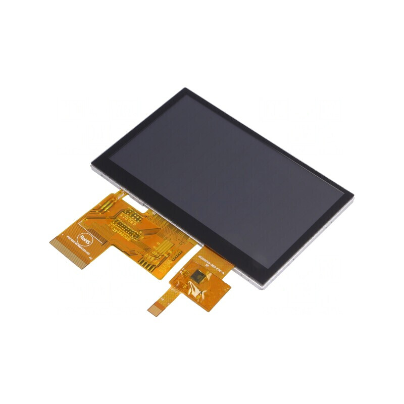 Afișaj TFT 4,3" 480x272 LED RGB | Electronic-mag.ro | Componente Electronice
