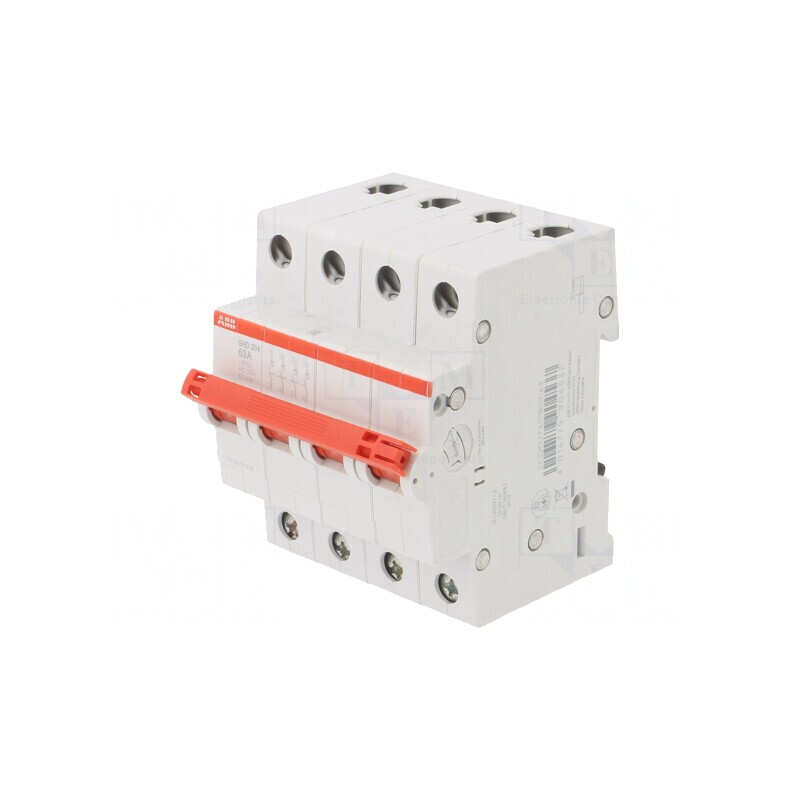 Separator-întrerupător Poli 4 pentru șină DIN 63A 415VAC | Electronic-mag.ro | Componente Electronice Separator-întrerupător Poli 4 pentru șină DIN 63A 415VAC | Electronic-mag.ro | Componente Electronice