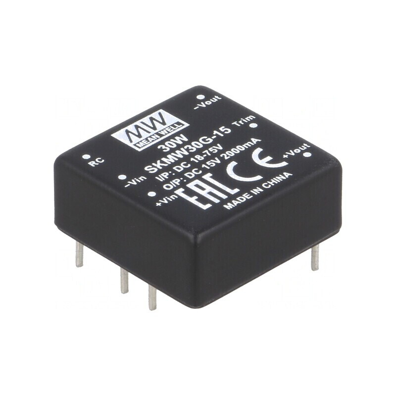 Convertor DC/DC 30W 18-75V la 15V 2000mA | Electronic-mag.ro | Componente Electronice
