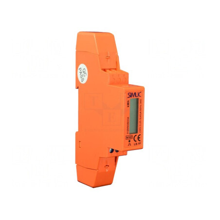 Contor Digital 1-Fază LCD pentru Șină DIN | Electronic-mag.ro | Componente Electronice