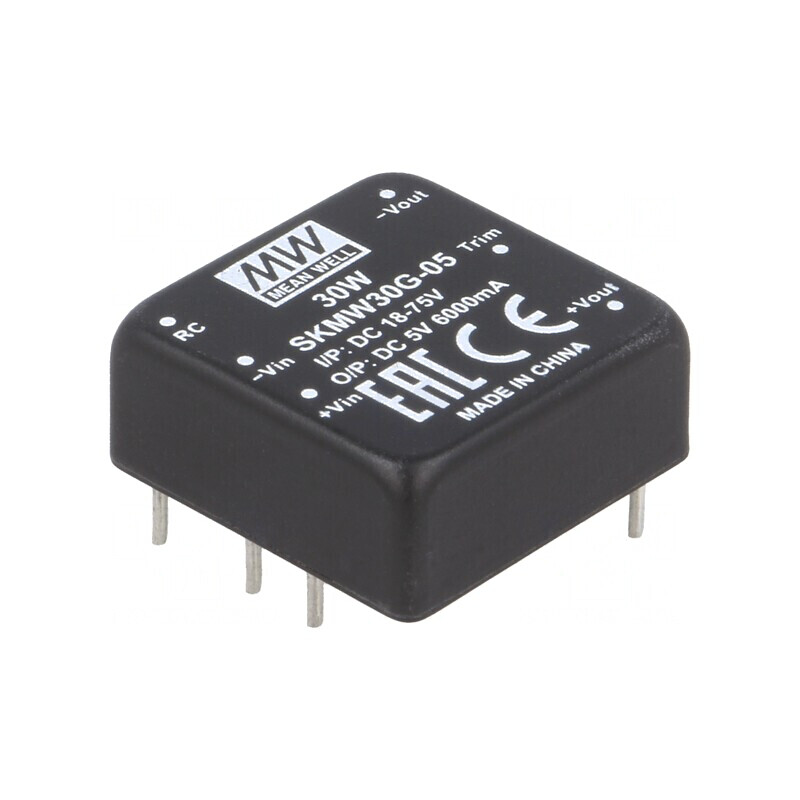 Convertor DC/DC 30W 18-75V la 5V 6A | Electronic-mag.ro | Componente Electronice