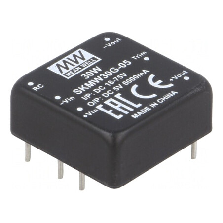 Convertor DC/DC 30W 18-75V la 5V 6A | Electronic-mag.ro | Componente Electronice