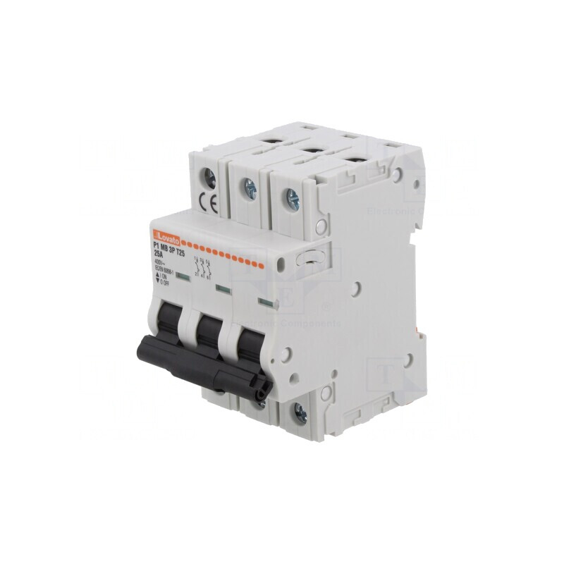 Întrerupător tarifar 3 Poli 25A | Electronic-mag.ro | Componente Electronice