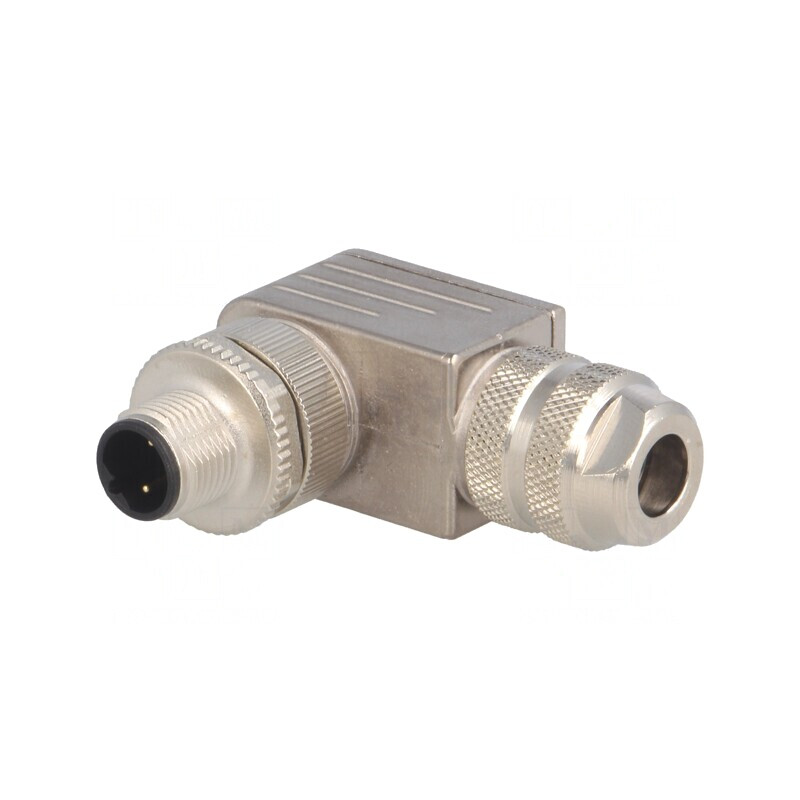 Mufă M12 PIN 2 tată Profibus pe cablu IP67 4A | Electronic-mag.ro | Componente Electronice
