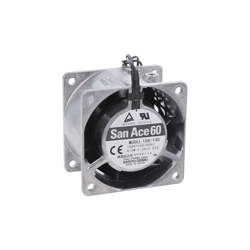 Ventilator axial AC 60x60x38mm 100VAC | Electronic-mag.ro | Componente Electronice