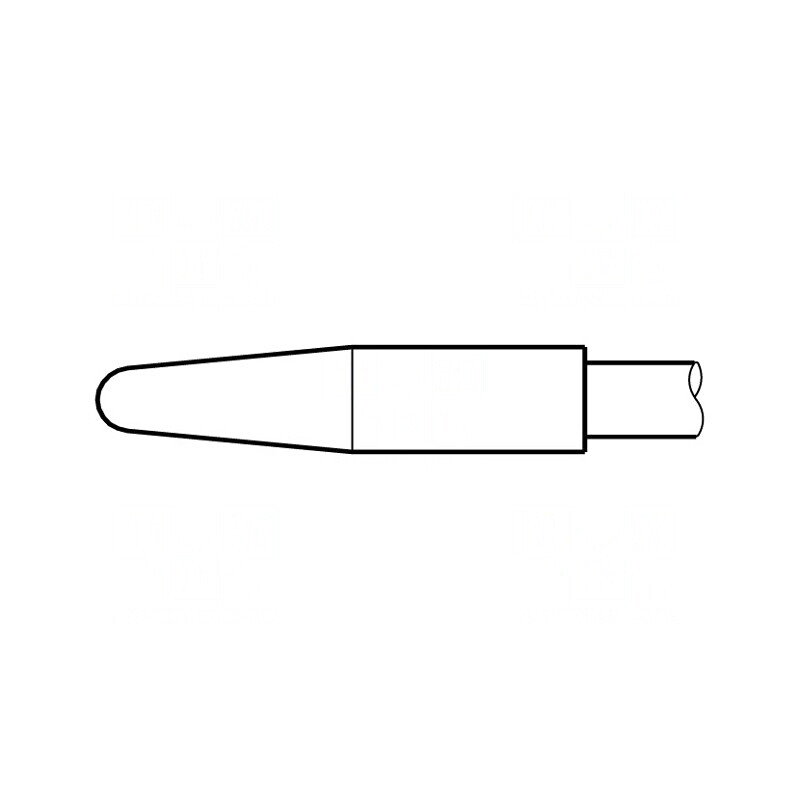 Vârf conic longlife 3mm C245107 | Electronic-mag.ro | Componente Electronice