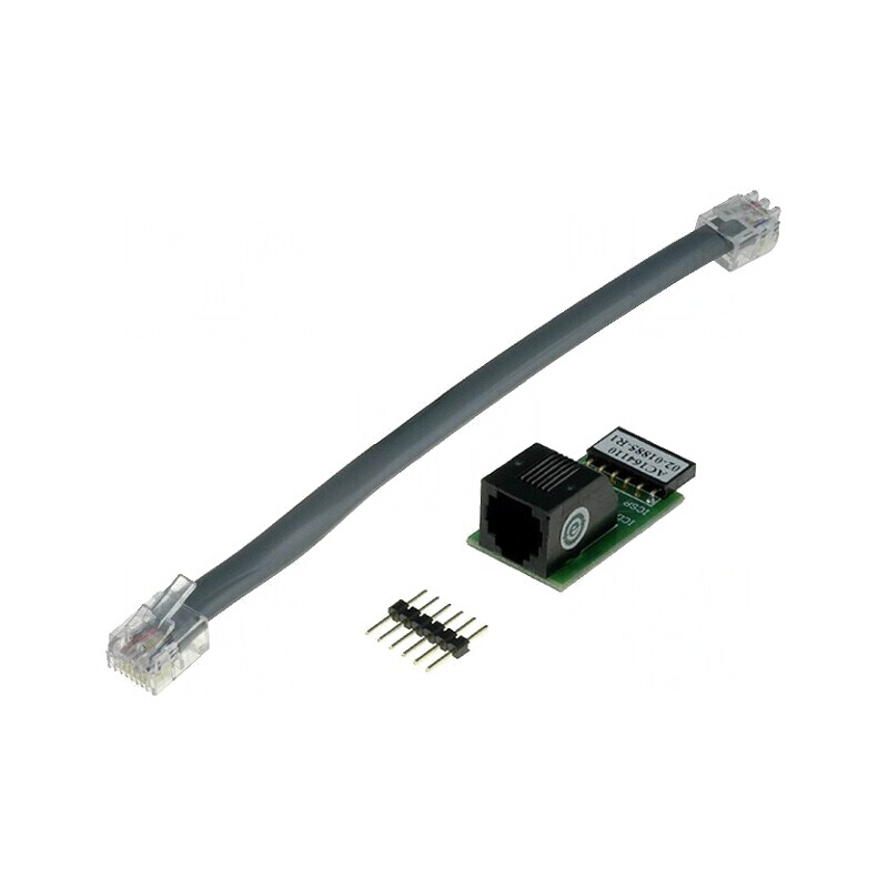 Adaptor Convertor RJ11 ICSP AC164110 | Electronic-mag.ro | Componente Electronice