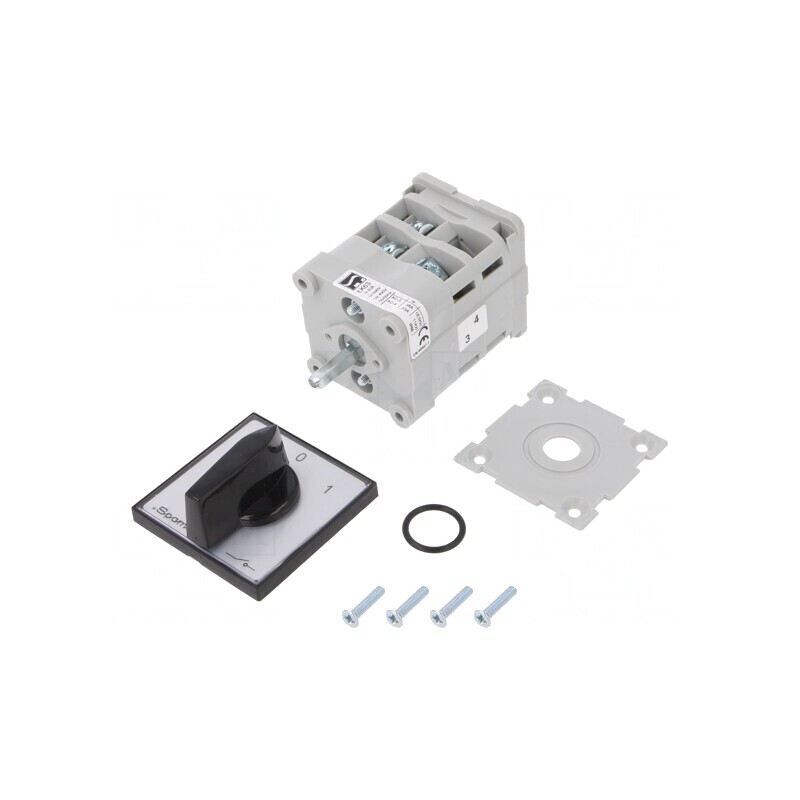 Comutator cu came 63A 0-1 pentru încastrare 3 poli | Electronic-mag.ro | Componente Electronice Comutator cu came 63A 0-1 pentru încastrare 3 poli | Electronic-mag.ro | Componente Electronice