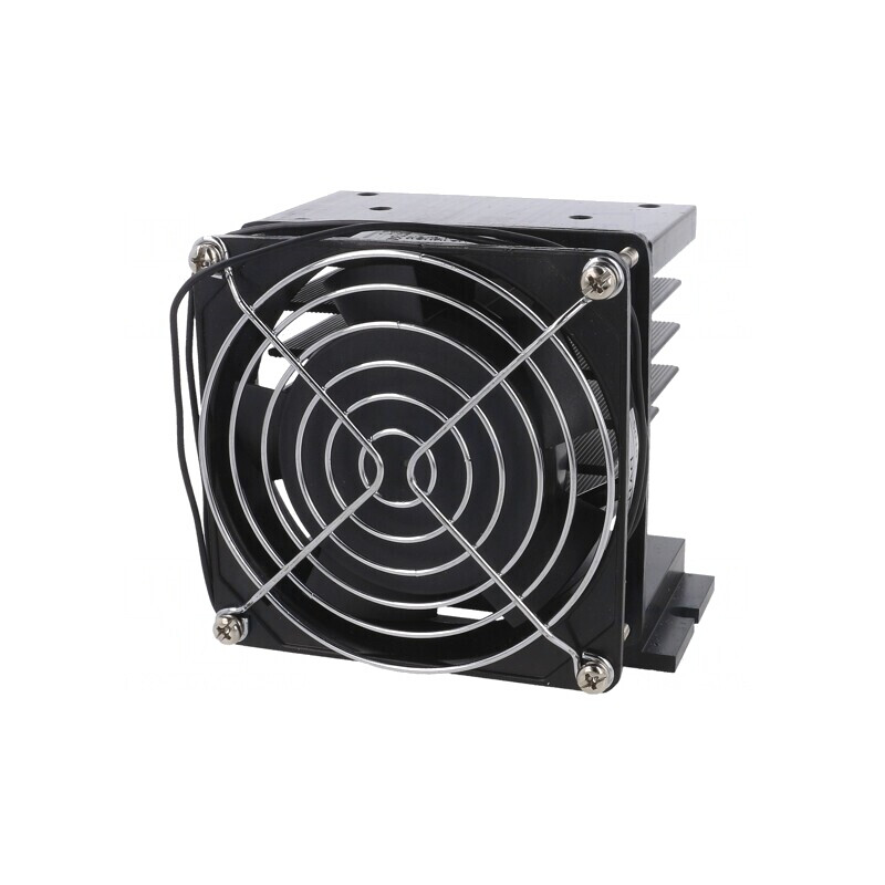 Radiator Aluminiu Negru 106x80x96mm | Electronic-mag.ro | Componente Electronice
