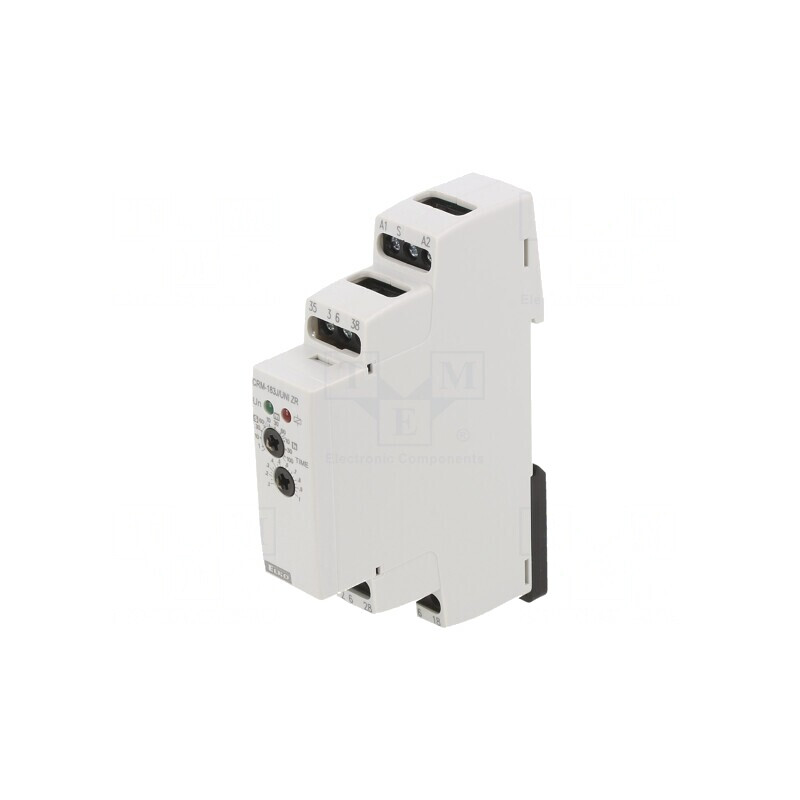 Timer SPDT 250VAC/16A 0.1s-100h 12-240V CRM-183J/UNI | Electronic-mag.ro | Componente Electronice