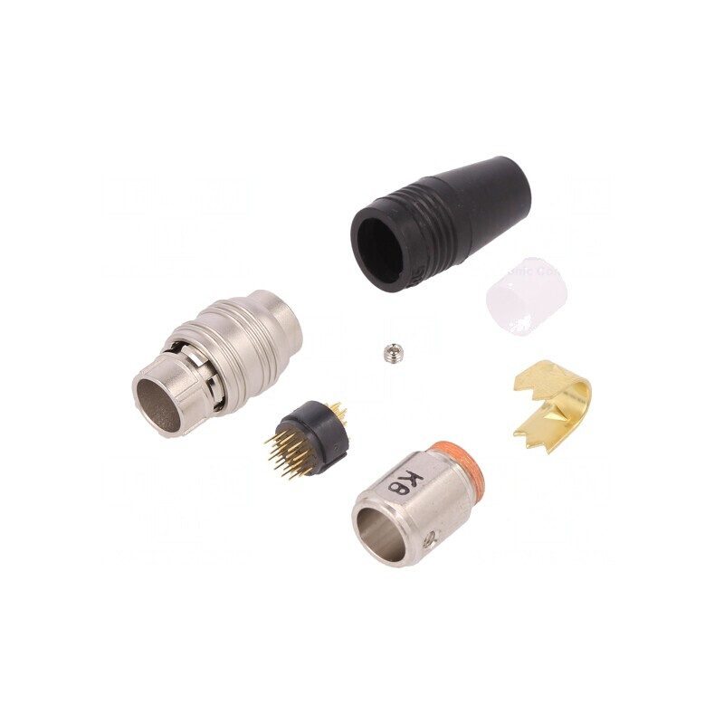 Conector Circular Mufă HR25 Tată 20 Pin Aurit 1A | Electronic-mag.ro | Componente Electronice
