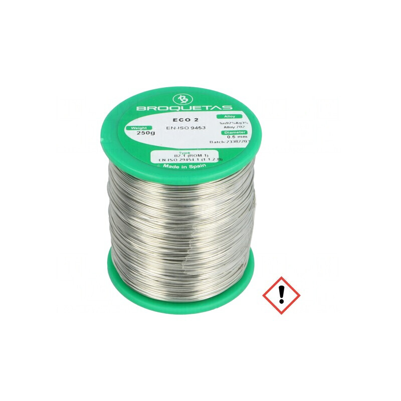 Sârmă de lipit fără plumb 0,5mm 250g 221°C | Electronic-mag.ro | Componente Electronice