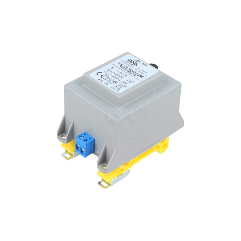 Transformator Încapsulat 30VA 230V 24V 1,25A | Electronic-mag.ro | Componente Electronice