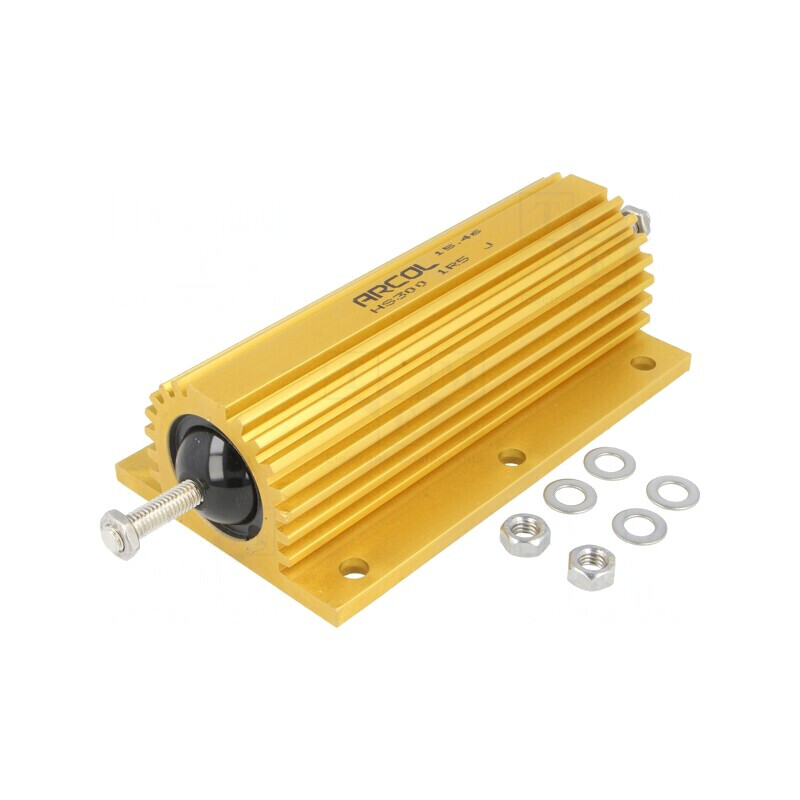 Rezistor Bobinat 1,5Ω 300W cu Radiator | Electronic-mag.ro | Componente Electronice