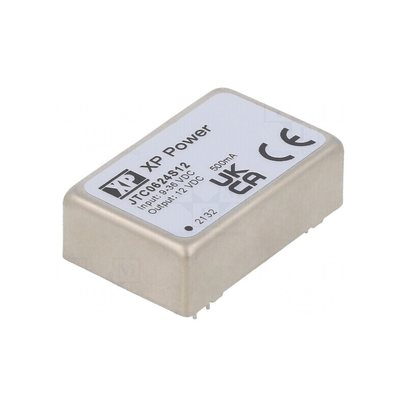 Convertor DC-DC 6W 9-36V la 12V 500mA DIP24 | Electronic-mag.ro | Componente Electronice