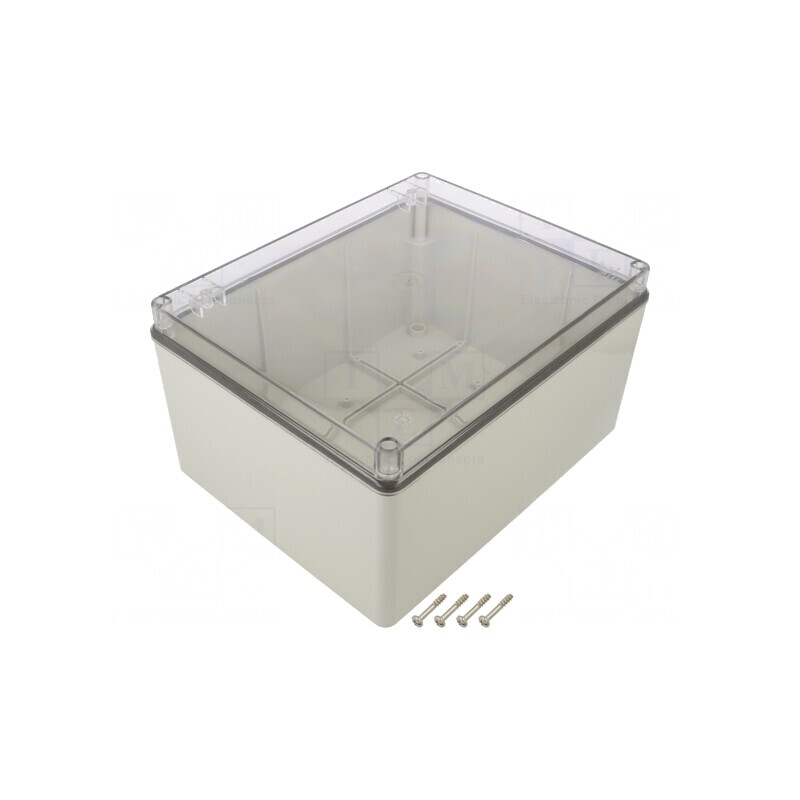 Carcasă Universală Gri IP56 198x248x134mm | Electronic-mag.ro | Componente Electronice