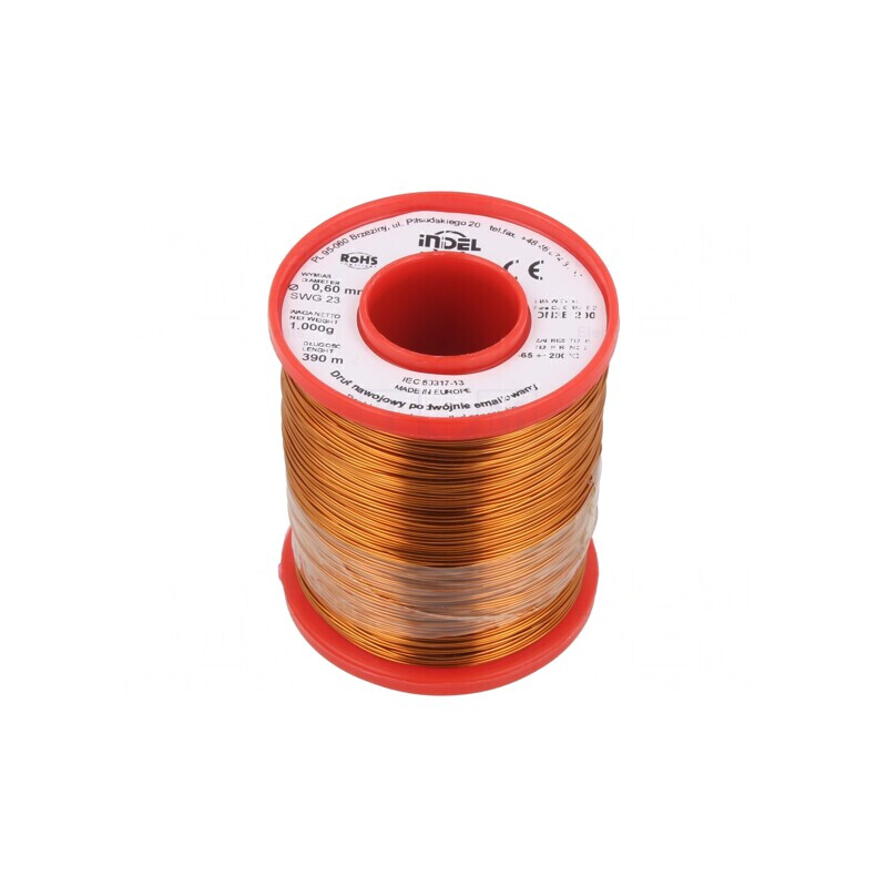 Sârmă Dublu Emailată 0.6mm 1kg Cupru | Electronic-mag.ro | Componente Electronice