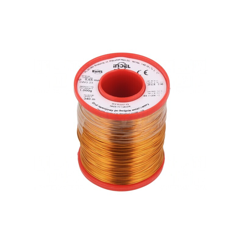 Sârmă Bobină Dublu Emailată Cu 0,65mm 1kg | Electronic-mag.ro | Componente Electronice Sârmă Bobină Dublu Emailată Cu 0,65mm 1kg | Electronic-mag.ro | Componente Electronice