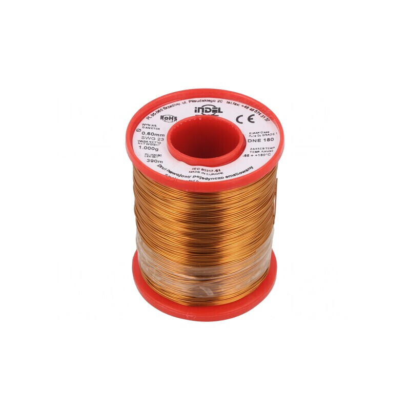 Sârmă Bobină Emailată 0.6mm 1kg Cu | Electronic-mag.ro | Componente Electronice Sârmă Bobină Emailată 0.6mm 1kg Cu | Electronic-mag.ro | Componente Electronice