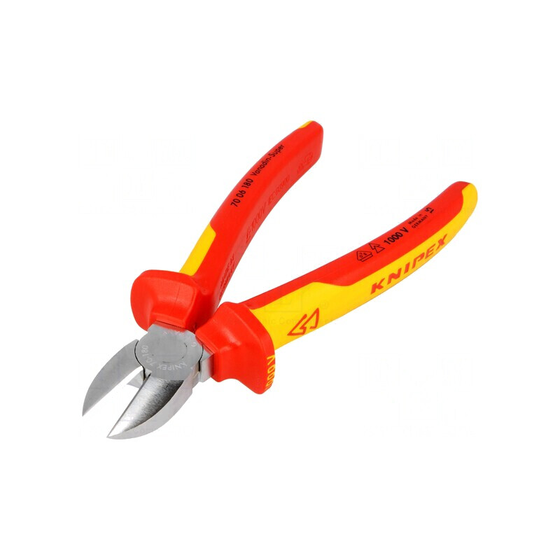 Clești laterali izolați 180mm oțel crom-vanadium | Electronic-mag.ro | Componente Electronice