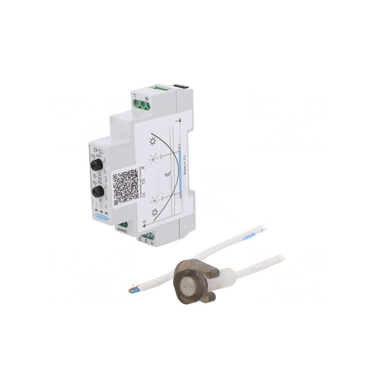Întrerupător Crepuscular DIN 230V SPDT IP20 | Electronic-mag.ro | Componente Electronice