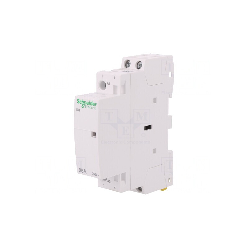 Contactor 2-Poli 25A 220-240V NO IP20 | Electronic-mag.ro | Componente Electronice