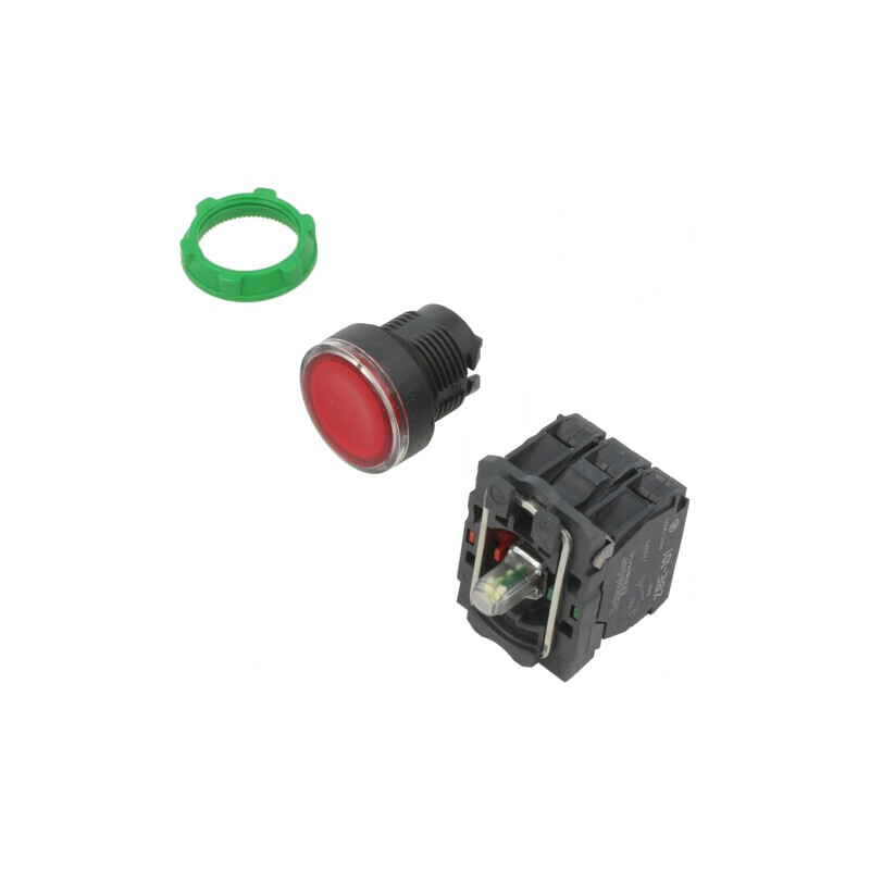 Comutator apăsare 22mm 1NC 1NO XB5AW34M5 | Electronic-mag.ro | Componente Electronice