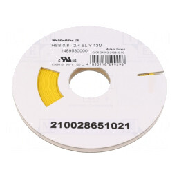 Manșon Termocontractabil 3:1 2.4mm 13m Galben | Electronic-mag.ro | Componente Electronice