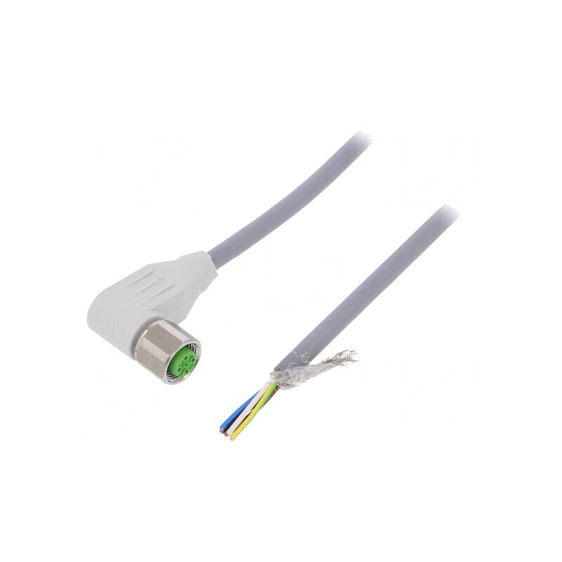 Cablu de Conectare M12 5P 3m 60VAC | Electronic-mag.ro | Componente Electronice