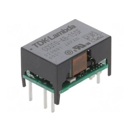 Convertor DC/DC 10W 18-76V la 15V 700mA THT | Electronic-mag.ro | Componente Electronice