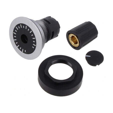 Comutator Rotativ 22mm IP65 RONTRON-R-JUWEL | Electronic-mag.ro | Componente Electronice