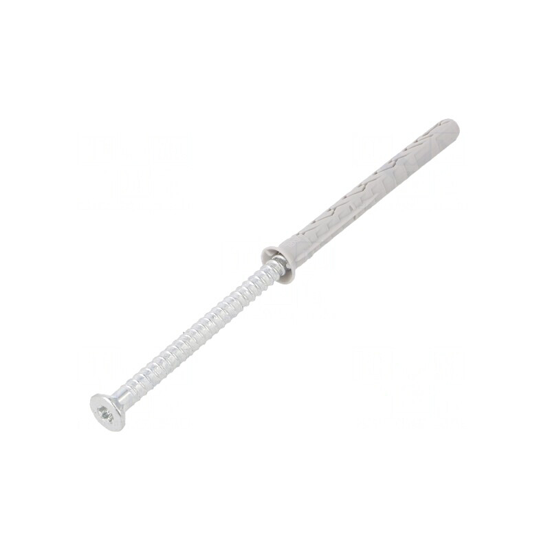 Plastic Anchor with Screw 8x80 Zinc-Plated Steel 8mm | Electronic-mag.ro | Componente Electronice