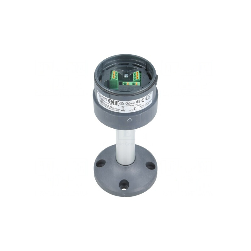 Suport Vertical Negru IP65 pentru Semnalizatoare | Electronic-mag.ro | Componente Electronice
