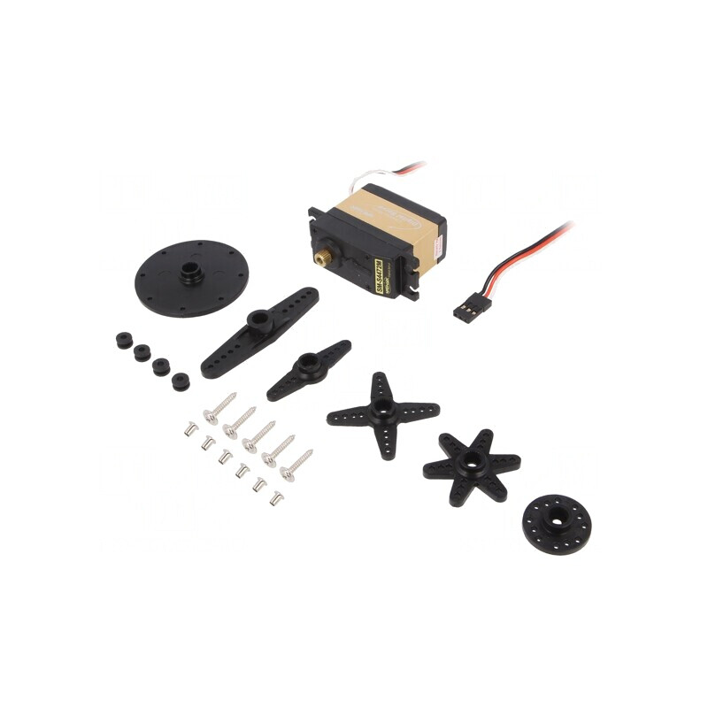 Servomecanism Digital Metalic 120° 4.8-6VDC | Electronic-mag.ro | Componente Electronice