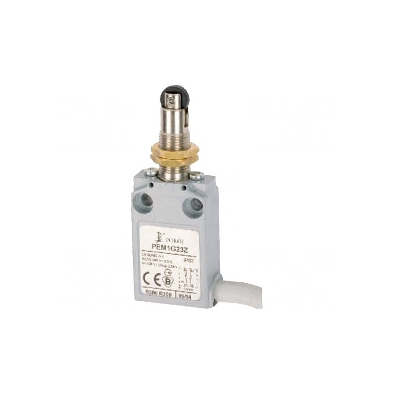 Limitator cursă NO NC 5A 240VAC 250VDC cablu 1m | Electronic-mag.ro | Componente Electronice