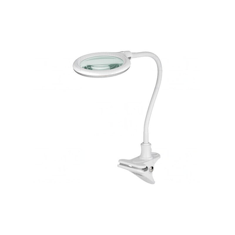 Lupă de masă cu iluminare LED 6W 6500K Ø100mm 3dpt | Electronic-mag.ro | Componente Electronice